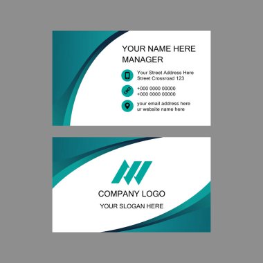 Modern Kartvizit Tasarım Şablonu