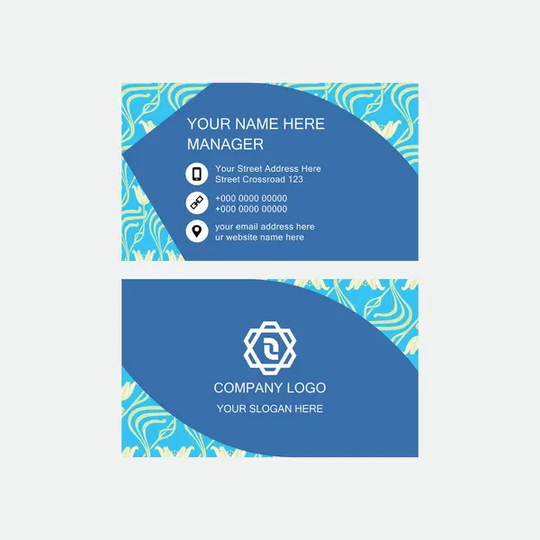 Mandala geçmişi olan bir kartvizit