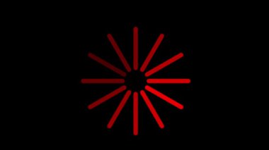 C harfinin kırmızı ışığı.