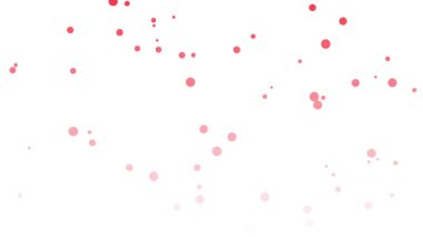 benekli açık kırmızı vektör arkaplanı.