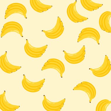 Muz Deseni Arkaplan Tasarımı