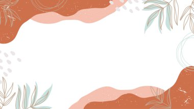 soyut el çekilmiş çiçek arka plan.