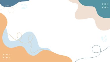 Renkli gradyan ile soyut modern arkaplan. Sosyal medya afişi, el ilanları ve kapak için vektör illüstrasyonu