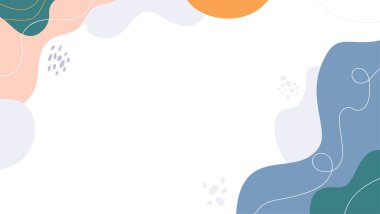 Moda yaratıcı soyut geometrik arkaplan