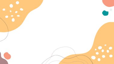 Turuncu ve Beyaz Noktalı Asgari Pastel Özgeçmişi