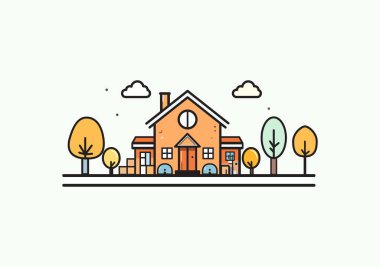 Sonbahar Titreşimli Modern Satır Sanat Evi