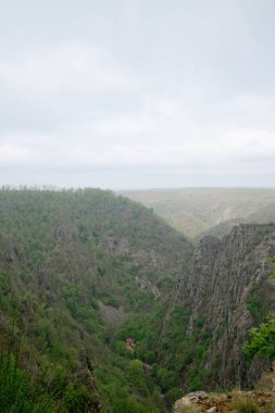 Dağları olan güzel bir manzara