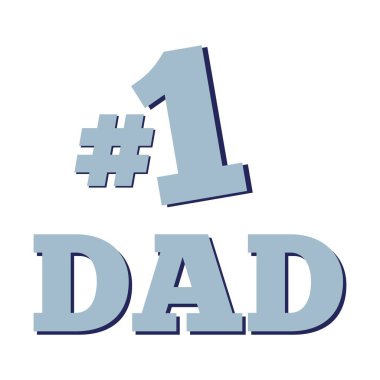 Babalar Günün kutlu olsun Kalpler ve Şapka Kutlama Grafiği Tasarımı