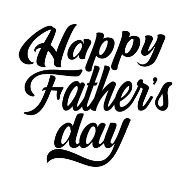 Babalar Günün kutlu olsun Kalpler ve Şapka Kutlama Grafiği Tasarımı