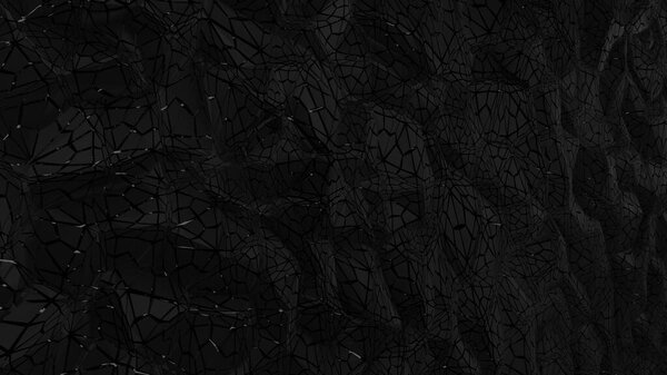 Абстрактный чёрный геометрический шаблон