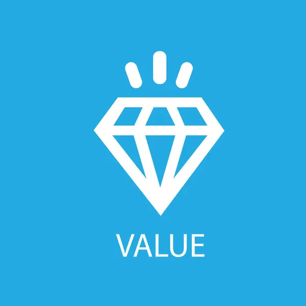  Değer simgesi basit element vektör resmi