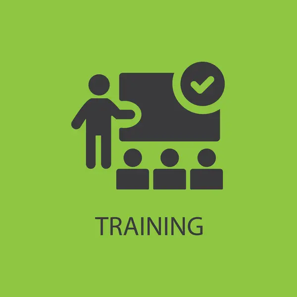 Simge düz tasarım vektör görüntüsü çalıştırılıyor