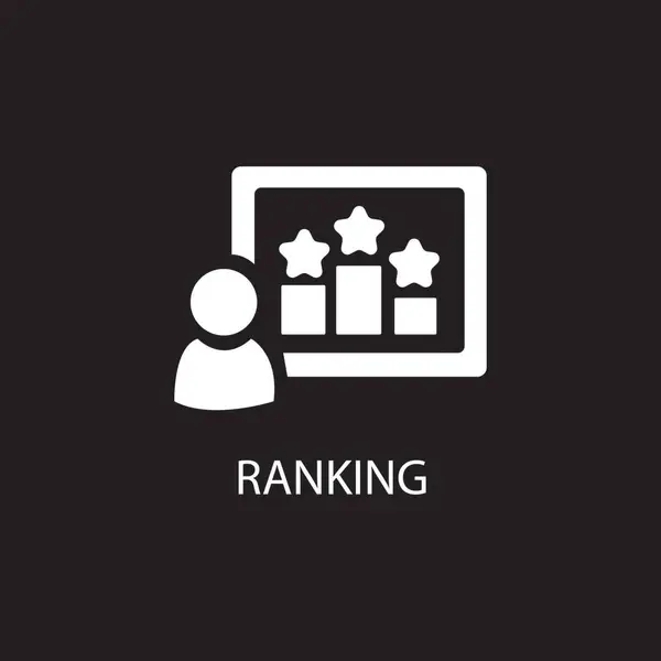 İsim: Glyph simge vektör resmini sıralayan güzel adam