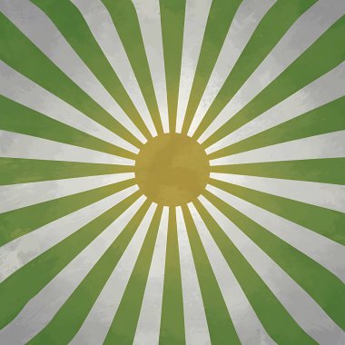 Klasik Sun Retro Arkaplanı