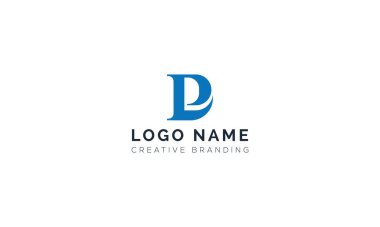 Markalaşma ve Kimlik İçin Minimalist PD Logosu.