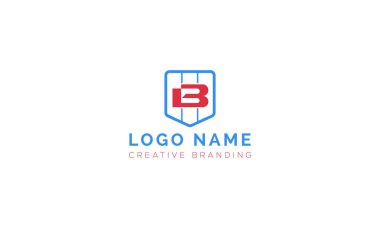 Markalaşma ve Kimlik İçin Minimalist B Logosu.