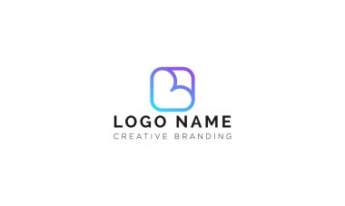 Markalaşma ve Kimlik İçin Minimalist B Logosu.
