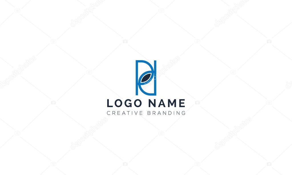 Minimalist PD Logo for Branding and Identity.