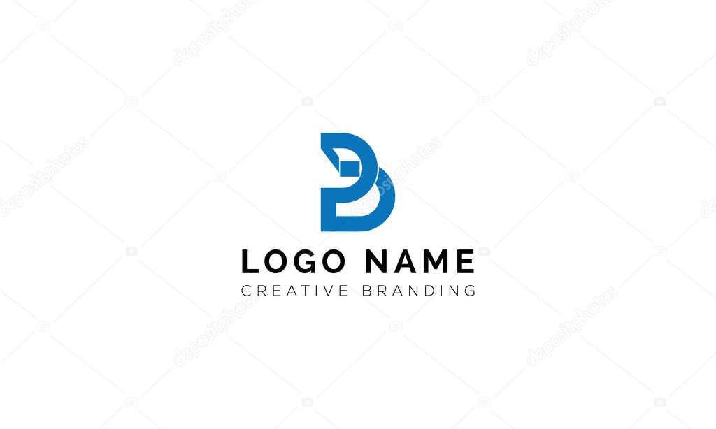 Minimalist PD Logo for Branding and Identity.