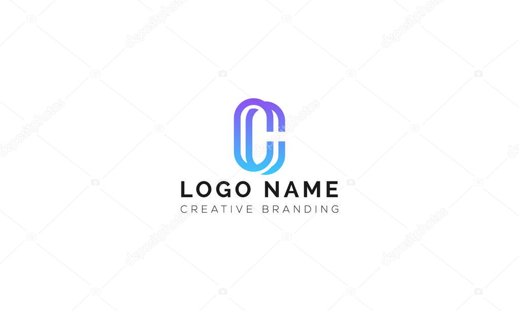 Minimalist CC Logo for Branding and Identity.