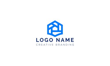 Markalaşma ve Kimlik İçin Minimalist P Logosu.