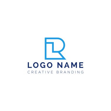 Markalaşma ve Kimlik için Minimalist RL Logosu.