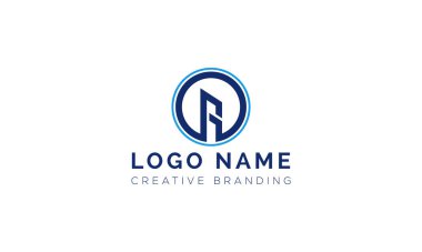 Markalaşma ve Kimlik İçin Minimalist R Logosu.