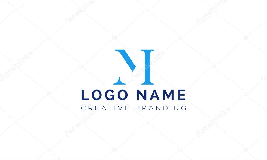 Minimalist M Logo for Branding and Identity.