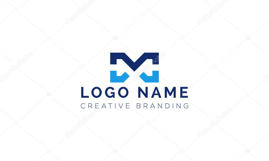 Minimalist M Logo for Branding and Identity.