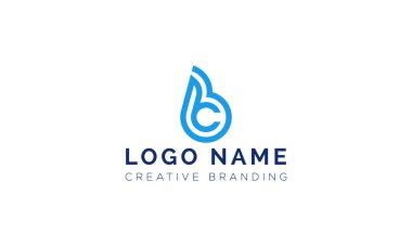 Markalaşma ve Kimlik İçin Minimalist BC Logosu.