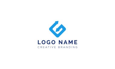 Markalaşma ve Kimlik için minimalist G logosu.