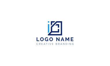 Markalaşma ve Kimlik Minimalist IC Logosu.