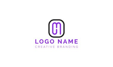 Minimalist CM Logo for Branding and Identity.