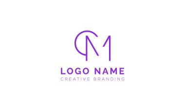 Minimalist CM Logo for Branding and Identity.