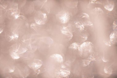 Bej kremsi tatil soyut bokeh arka plan bulanıklık.