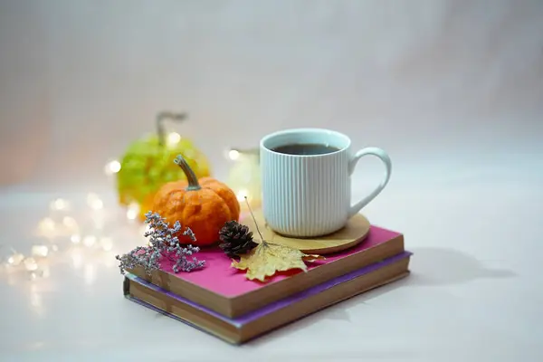 Güzel sonbahar hayatı kitaplardan, beyaz çay fincanlarından ve parlak balkabaklarından oluşur.