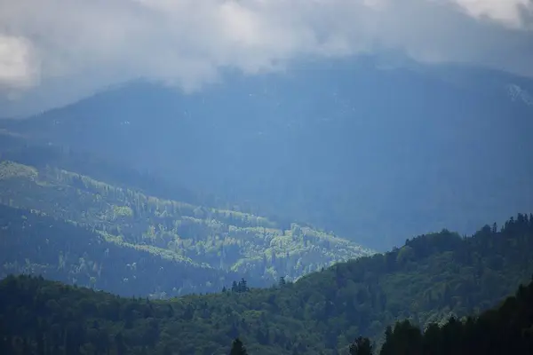 Dağların güzel manzarası