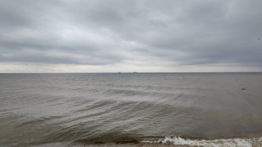 Baltık denizinin güzel manzarası
