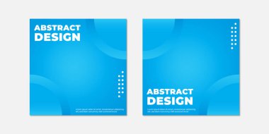 Soyut Sosyal medya post tasarımı