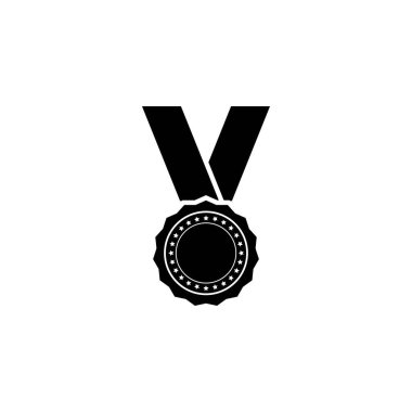 Madalya simgesi vektör illüstrasyon logo tasarımı