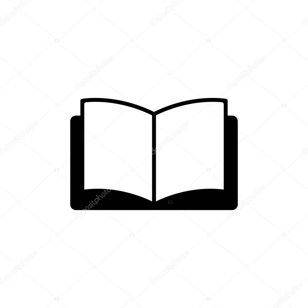 Book icon vector illustration logo design