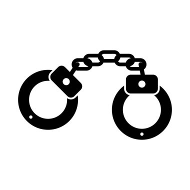 Kelepçe ikonu VECTOR ILLUSTRation Sembol DESİGN