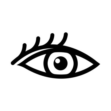 eye icon vector illustration logo design