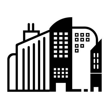 building icon vector illustration logo design