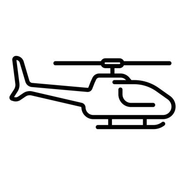 helicopter icon vector illustration logo design