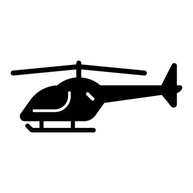 helicopter icon vector illustration logo design