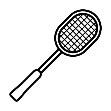 racket icon vector illustration logo design