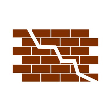 brick icon vector illustration logo design