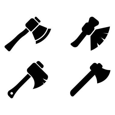 ax simgesi vektör illüstrasyon logo tasarımı