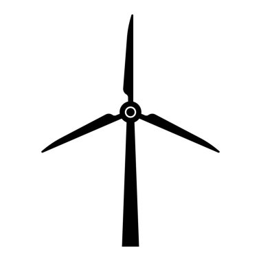 windmill icon vector illustration logo design
